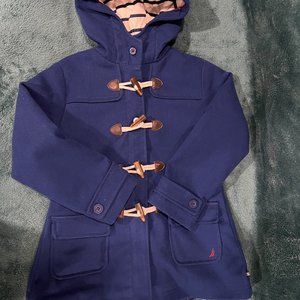 Girls Nautica Toggle Coat